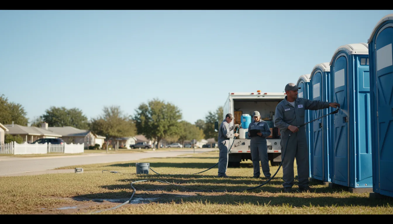 Long-Term Portable Toilet Rental in Coalgate, OK near me